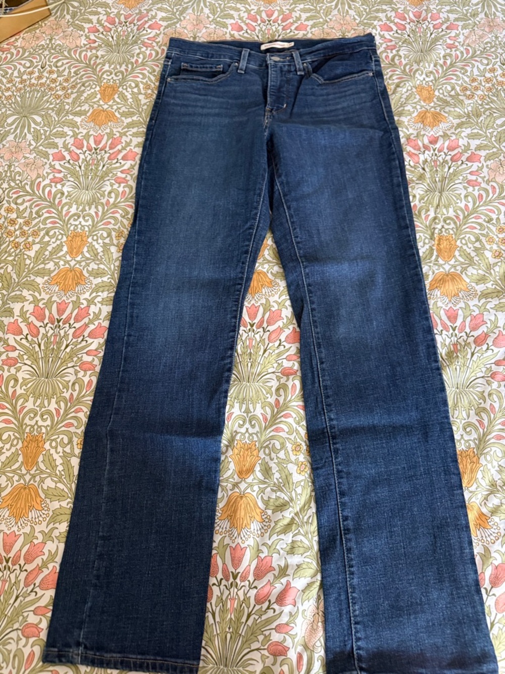 Levi's Dark Indigo Straight-Leg Jeans